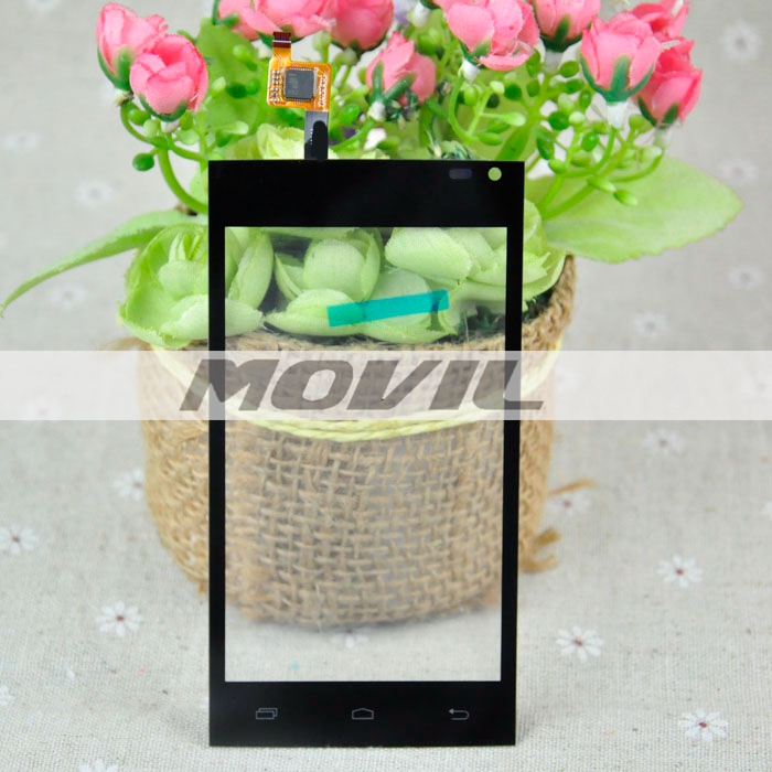 Black Color Archos 40b Titanium Capacitive Replacement Touch Screen Front Glass Digitizer